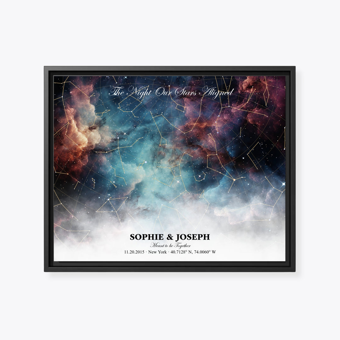 Custom Wall Art Star Maps - ARTFULANE