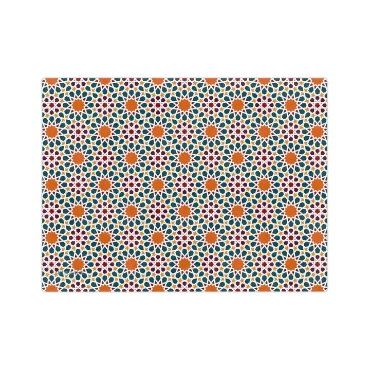 Geometric Moroccan Art Blanket - ARTFULANE