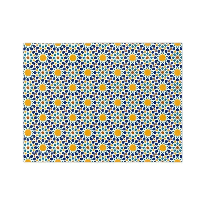 Geometric Moroccan Art Blanket - ARTFULANE