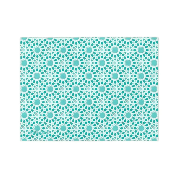 Geometric Moroccan Art Blanket - ARTFULANE