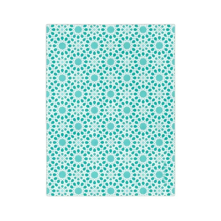 Geometric Moroccan Art Blanket - ARTFULANE