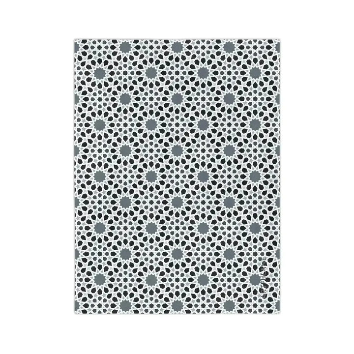 Geometric Moroccan Art Blanket - ARTFULANE