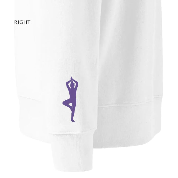 Custom Embroidered Yoga Pose Hoodie & Sweatshirt - ART-SWH315