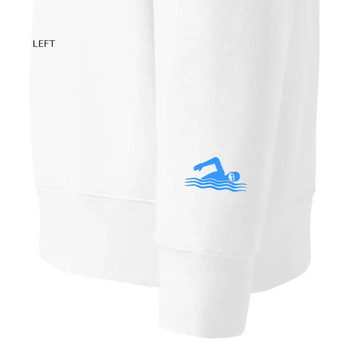 Custom Embroidered Swimming Silhouette Hoodie & Sweatshirt - ART-SWH317