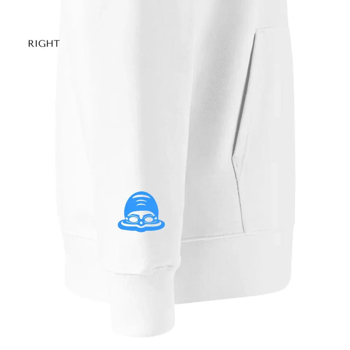 Custom Embroidered Swimming Silhouette Hoodie & Sweatshirt - ART-SWH317