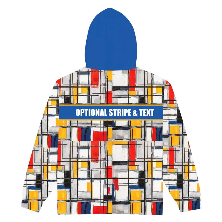 Custom Modern Abstract Color Block Unisex Hoodie - ART-SWH330