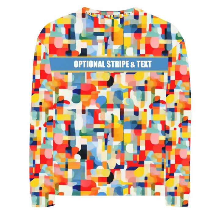 Custom Modern Abstract Geometric Sweatshirt & Hoodie - ART-SWH334