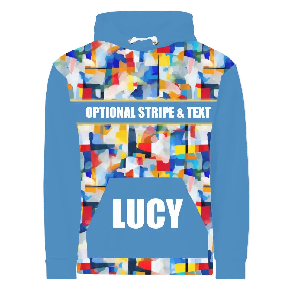 Custom Modern Abstract Geometric Sweatshirt & Hoodie - ART-SWH334