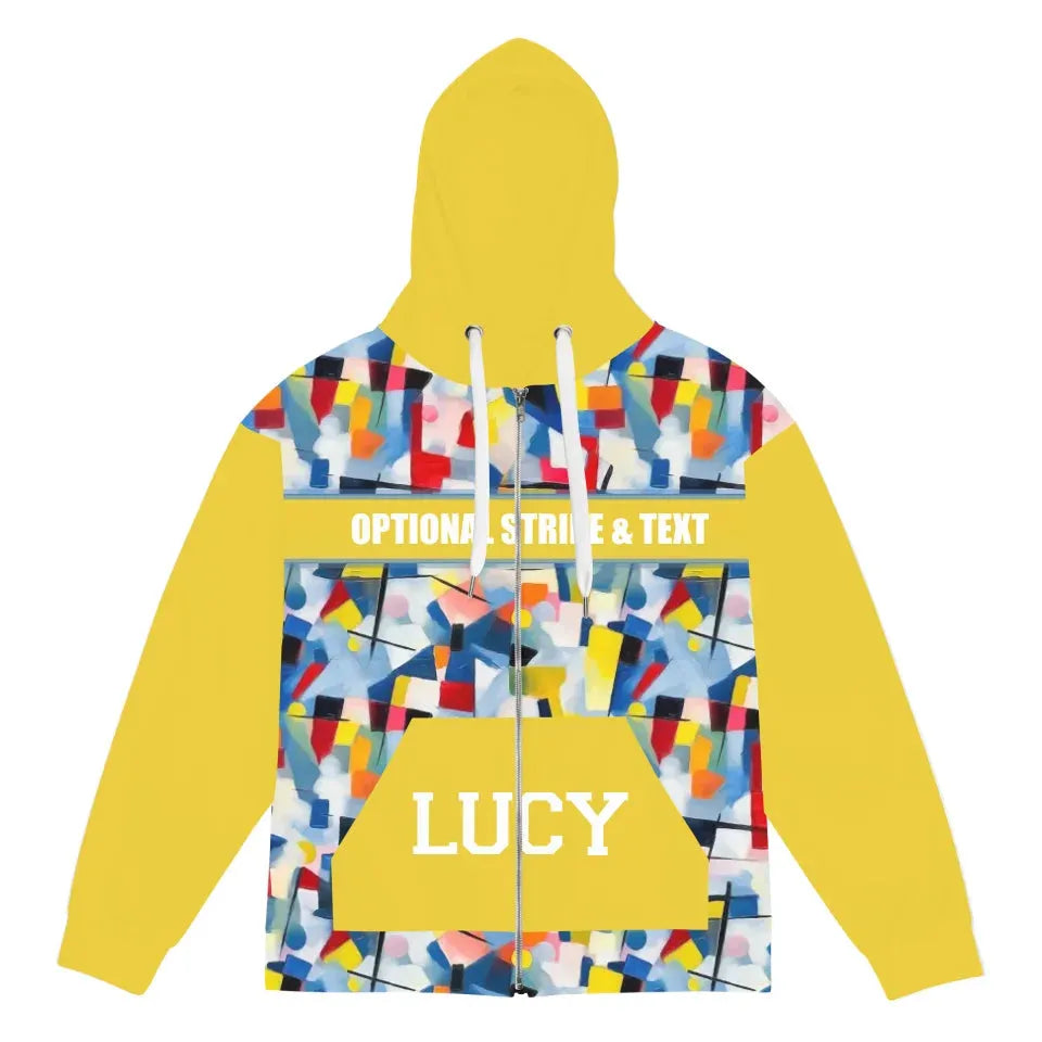 Custom Modern Abstract Geometric Sweatshirt & Hoodie - ART-SWH334