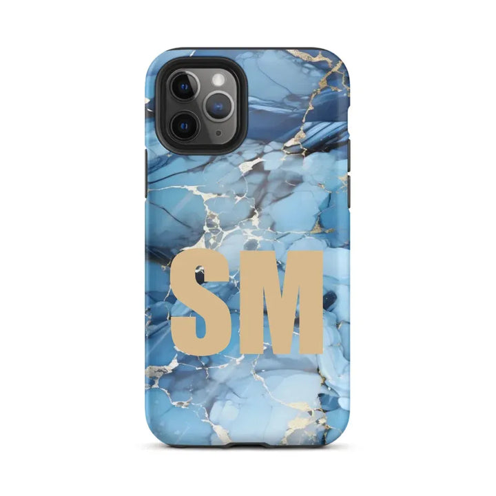 Custom Marble Pattern Tough Phone Case - ART-PNC379