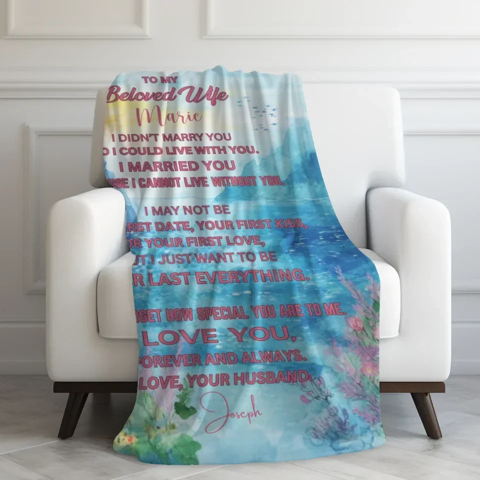 Velveteen Blanket On Couch