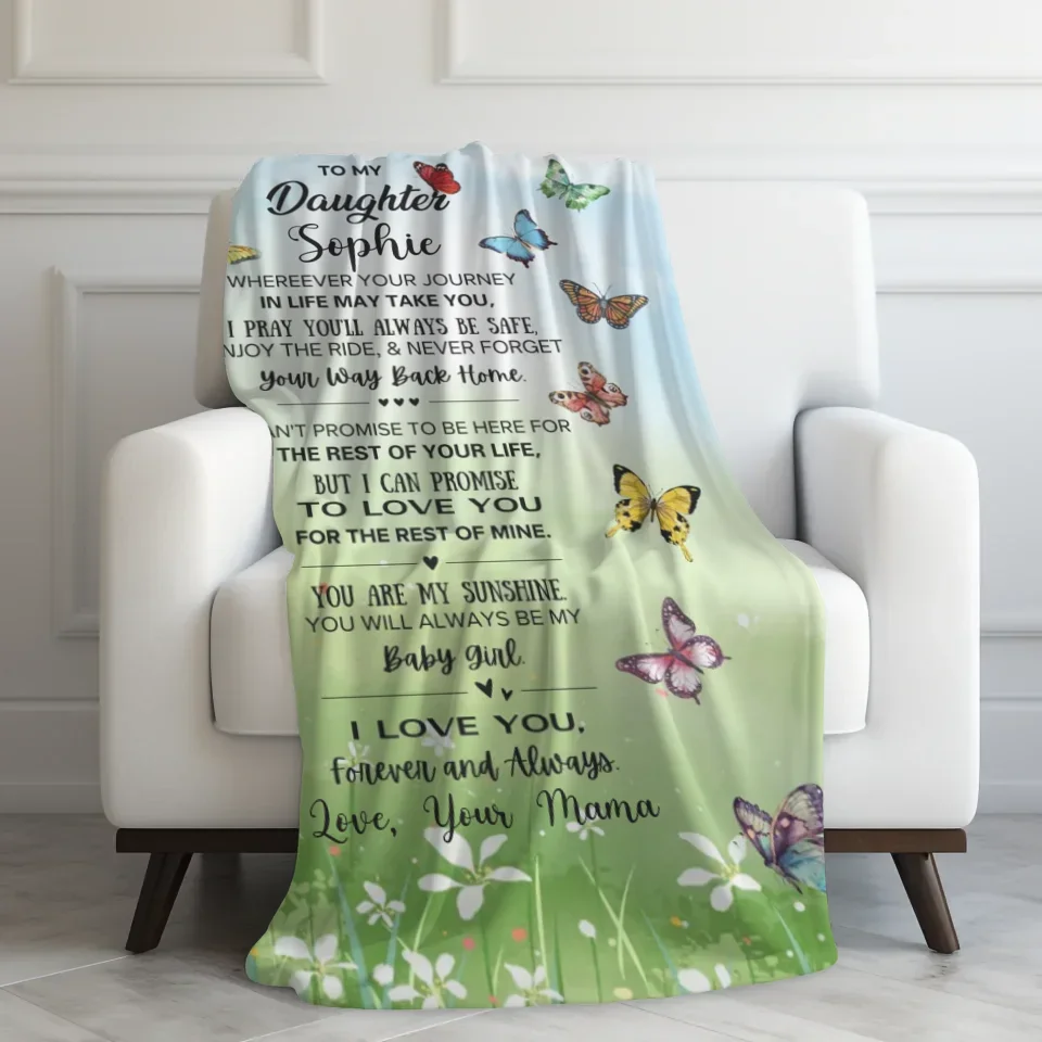 Velveteen Blanket On Couch