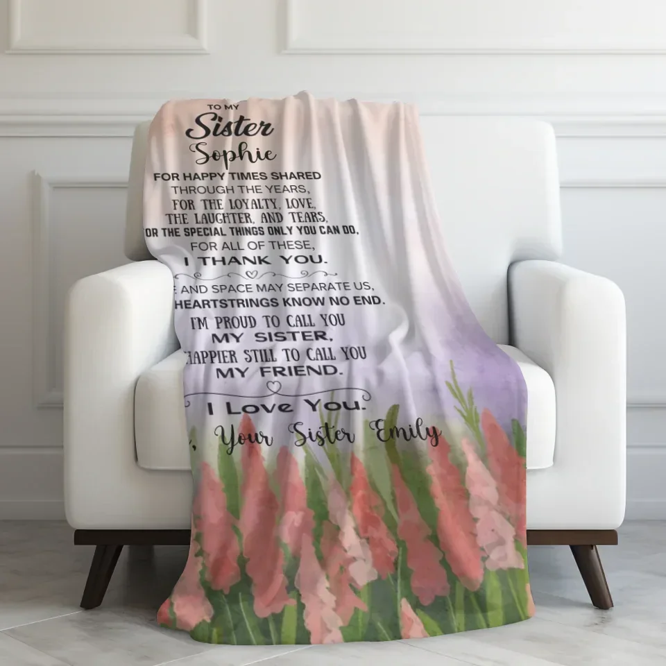 Velveteen Blanket On Couch