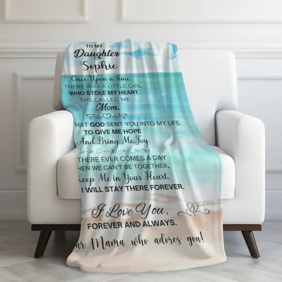 Velveteen Blanket On Couch