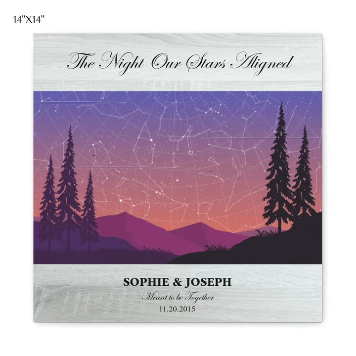 14x14 stretched canvas