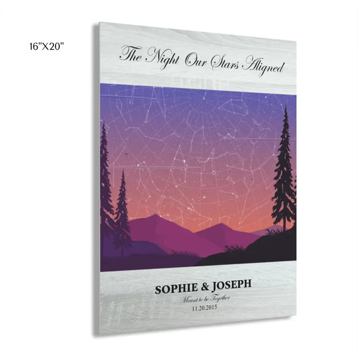 16x20 acrylic print french cleat