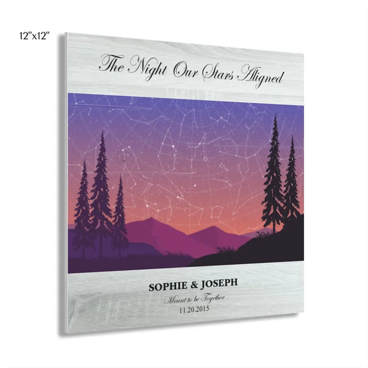 12x12 acrylic print french cleat