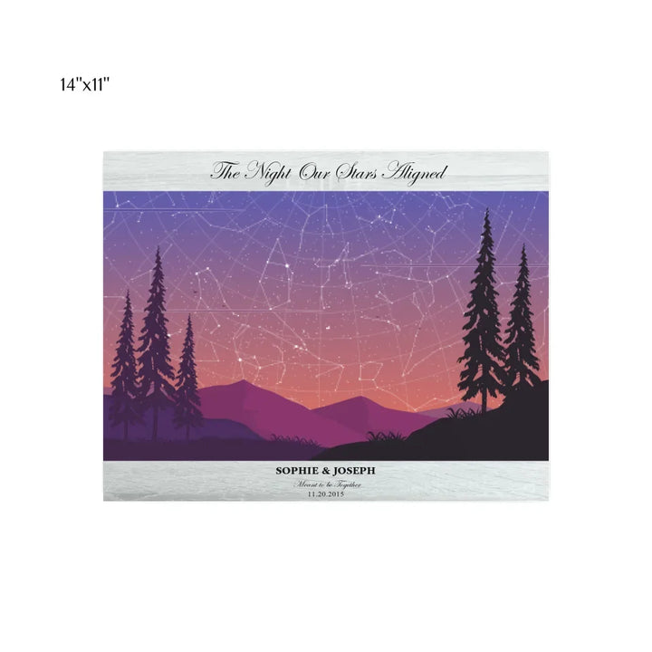 14x11 metal art sign