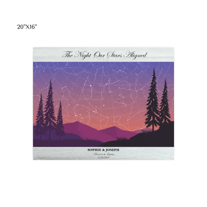 20x16 metal art sign