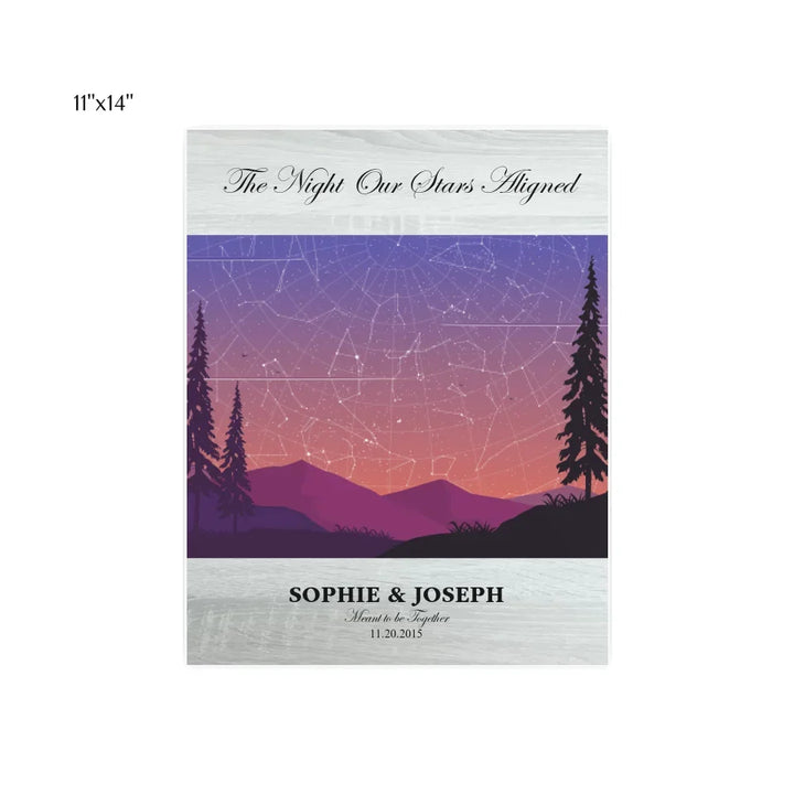 11x14 metal art sign