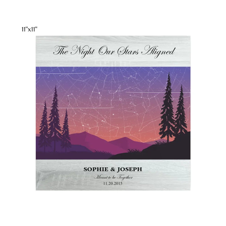 11x11 metal art sign