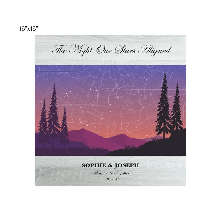 16x16 metal art sign