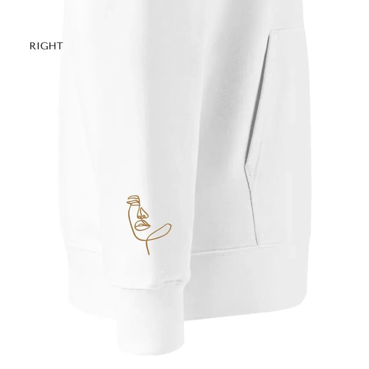 Custom Embroidered Line Art Sweatshirt & Hoodie - ART-SWH287