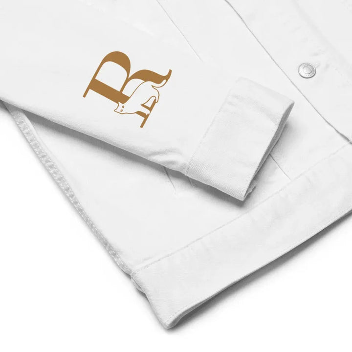 Custom Embroidered Cat Initial Jacket - ART-JKT262