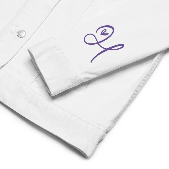 Custom Embroidered Curly Initial Jacket - ART-JKT267