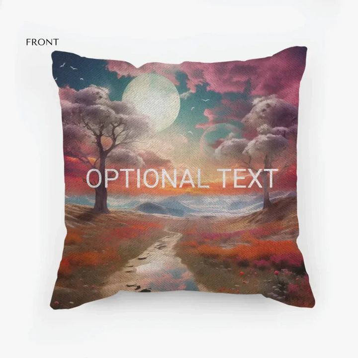 Custom Surrealist Throw Pillows - ART-PIL486