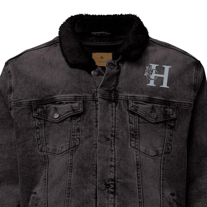 Custom Embroidered Moon Initial Jacket - ART-JKT280