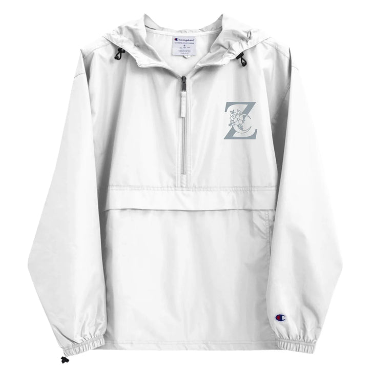 Custom Embroidered Moon Initial Jacket - ART-JKT280