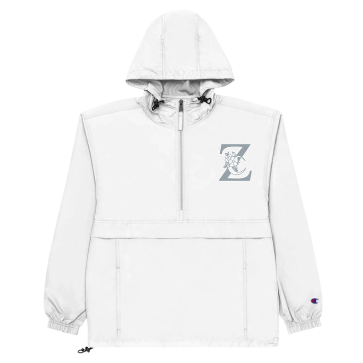 Custom Embroidered Moon Initial Jacket - ART-JKT280