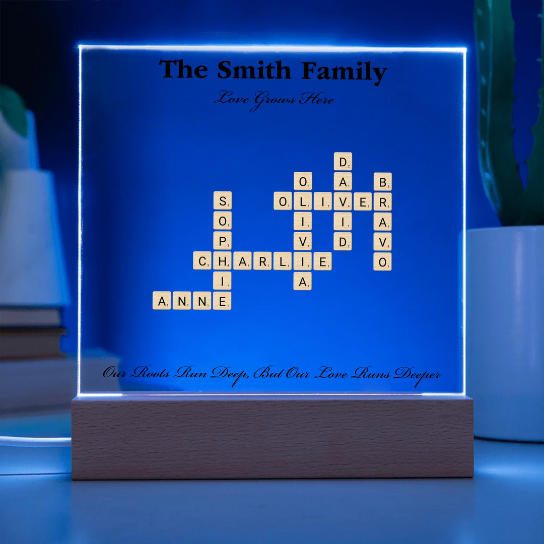 Acrylic Square LED 6