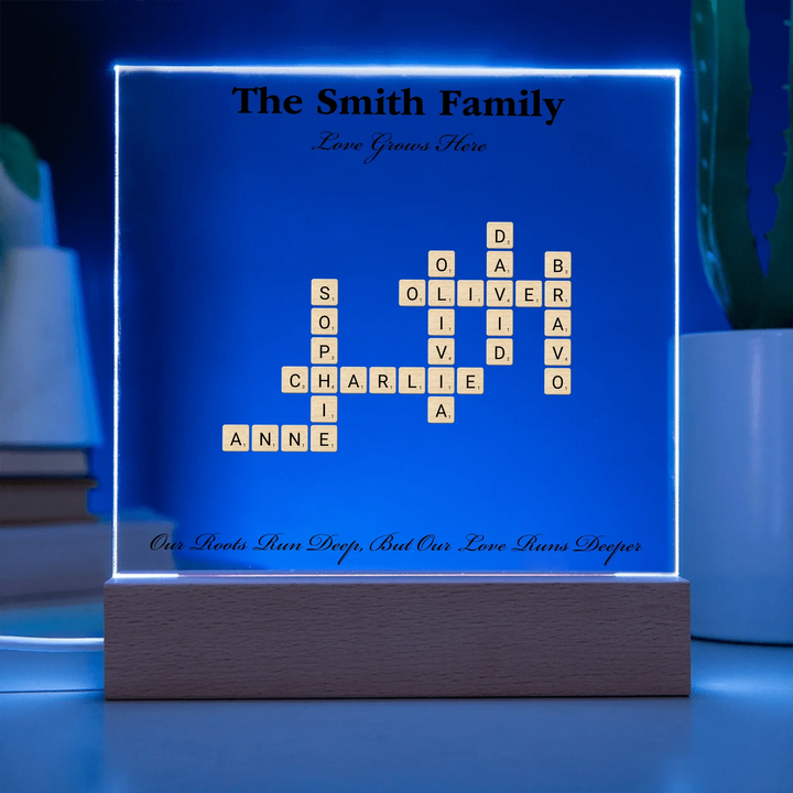 Acrylic Square LED 6