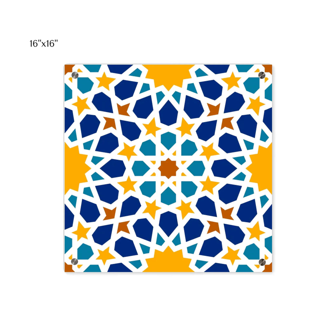 16x16 acrylic panel print