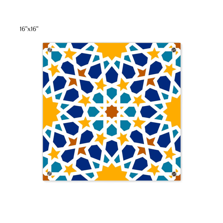 16x16 acrylic panel print