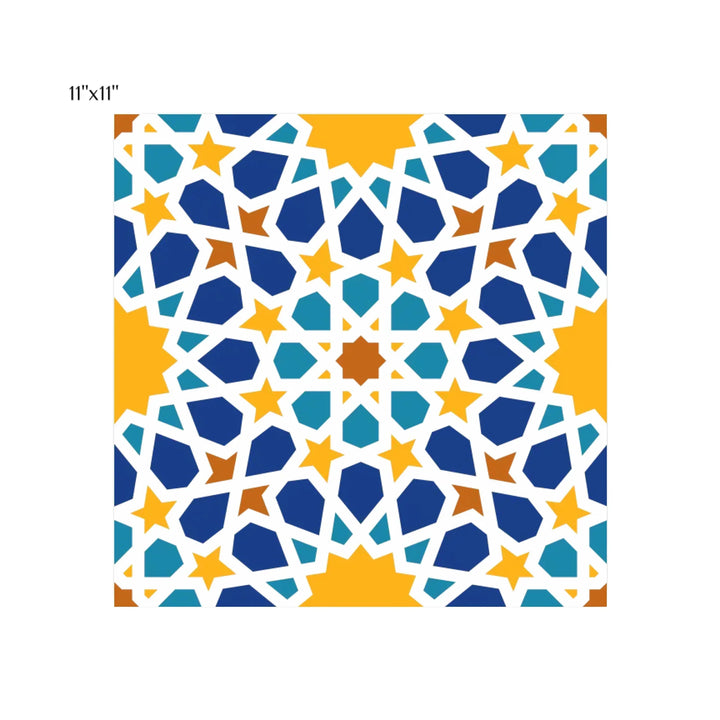 11x11 metal art sign