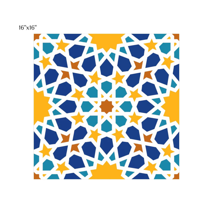 16x16 metal art sign