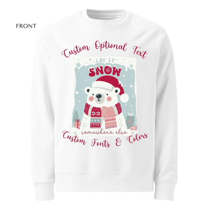 Custom Retro Boho Christmas Sweatshirt & Hoodie - ART-SWH218