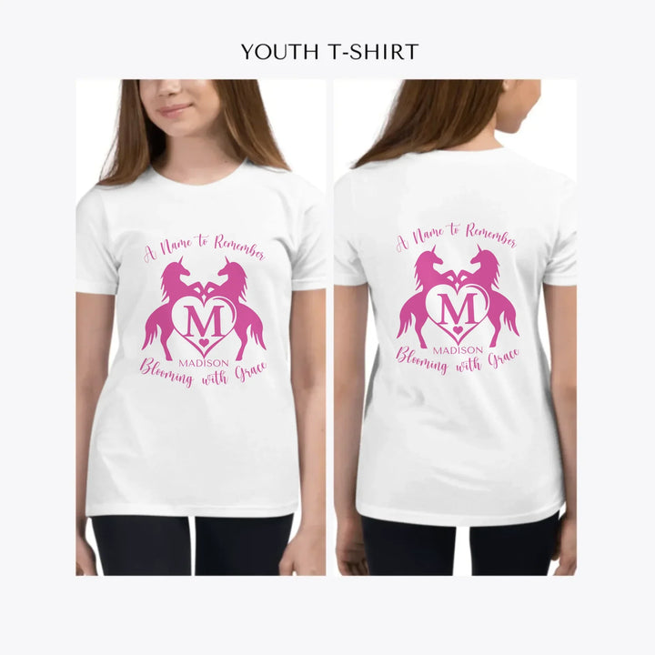 Double-Unicorn-Heart-Initial-custom-youth-girl-t-shirt-artfulane