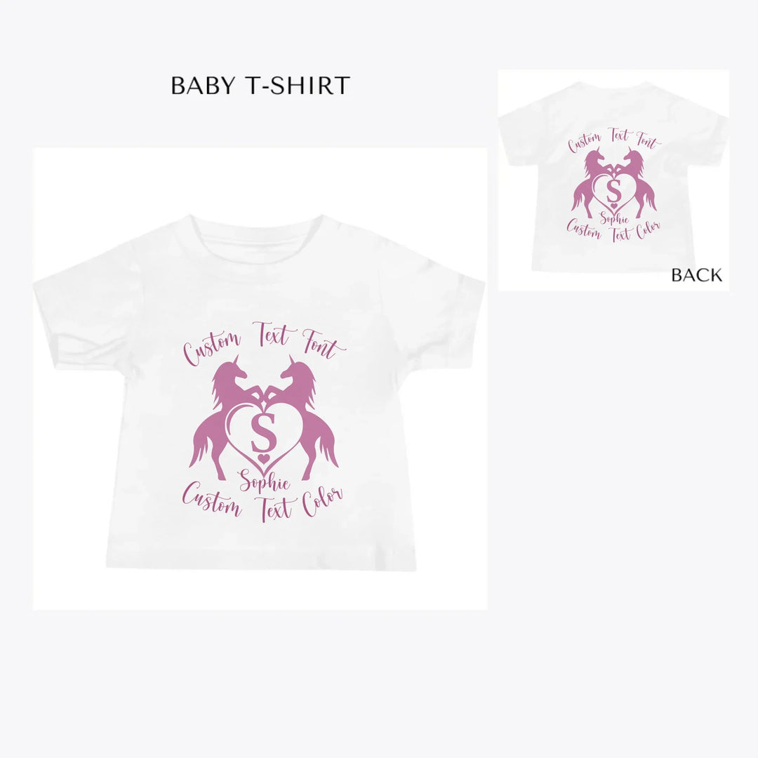 Double-Unicorn-Heart-Initial-custom-baby-t-shirt-artfulane