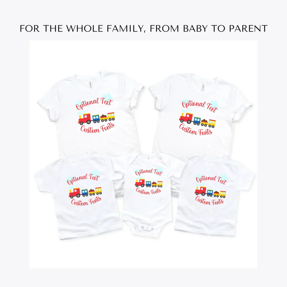 Build-Your-Own-Train-custom-t-shirts-adult-youth-toddler-baby-sizes-artfulane