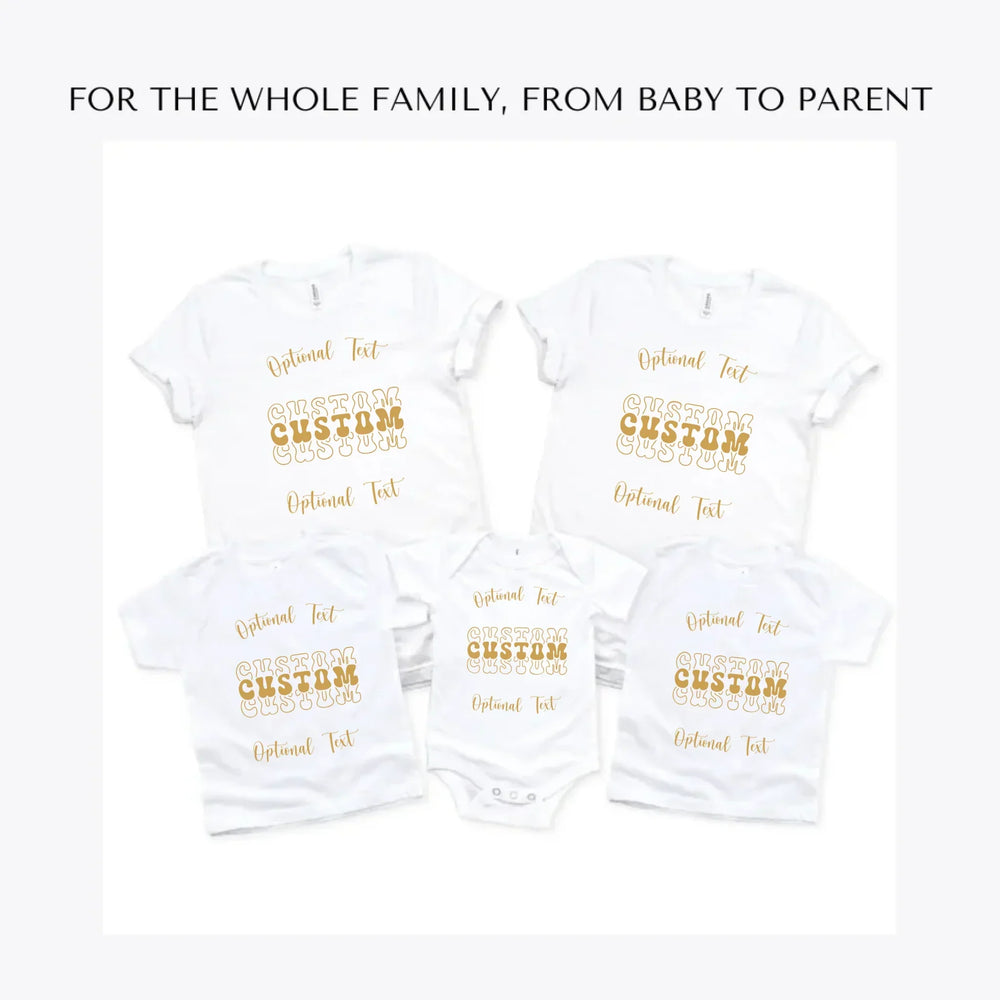 Stacked-Vintage-Text-custom-t-shirts-adult-youth-toddler-baby-sizes-artfulane