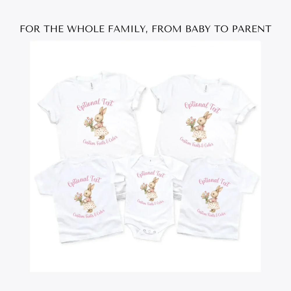 Watercolor-Easter-Rabbit-custom-t-shirts-adult-youth-toddler-baby-sizes-artfulane