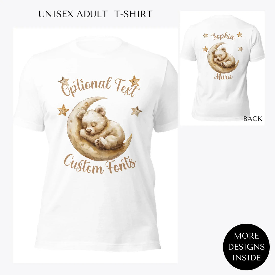 Brown-Teddy-Bear-Sleeping-on-Moon-custom-women-unisex-adult-t-shirt-artfulane