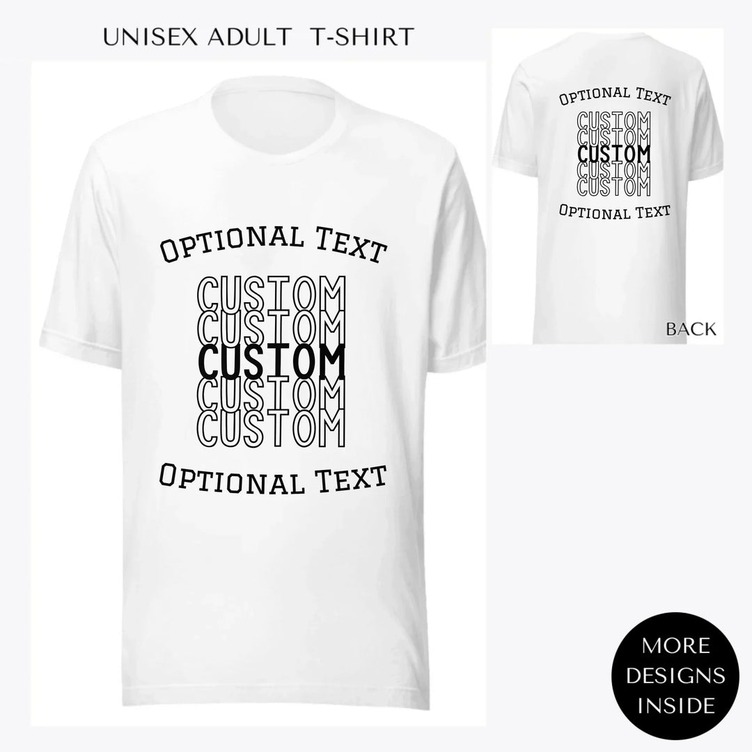 Stacked-Text-custom-men-unisex-adult-t-shirt-artfulane