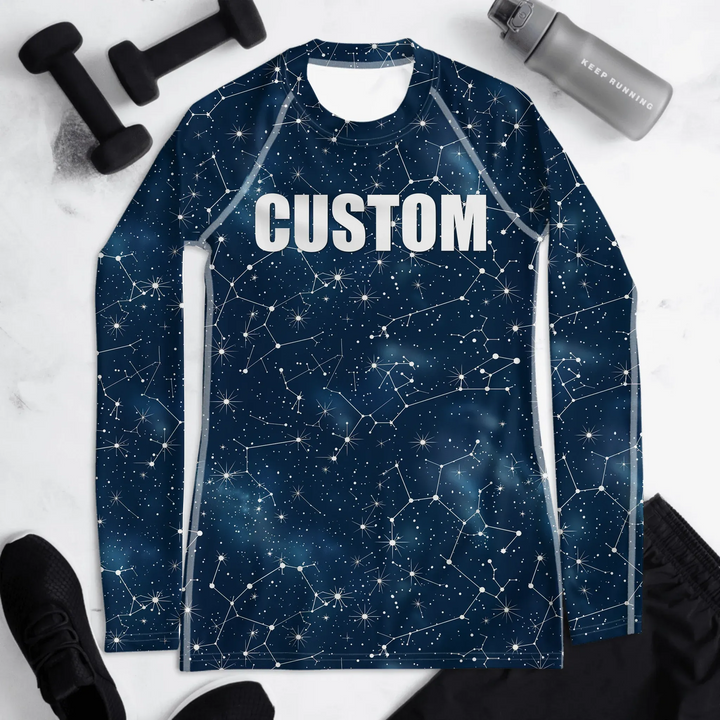 Custom Celestial Constellation Rash Guard - ART-RGD324