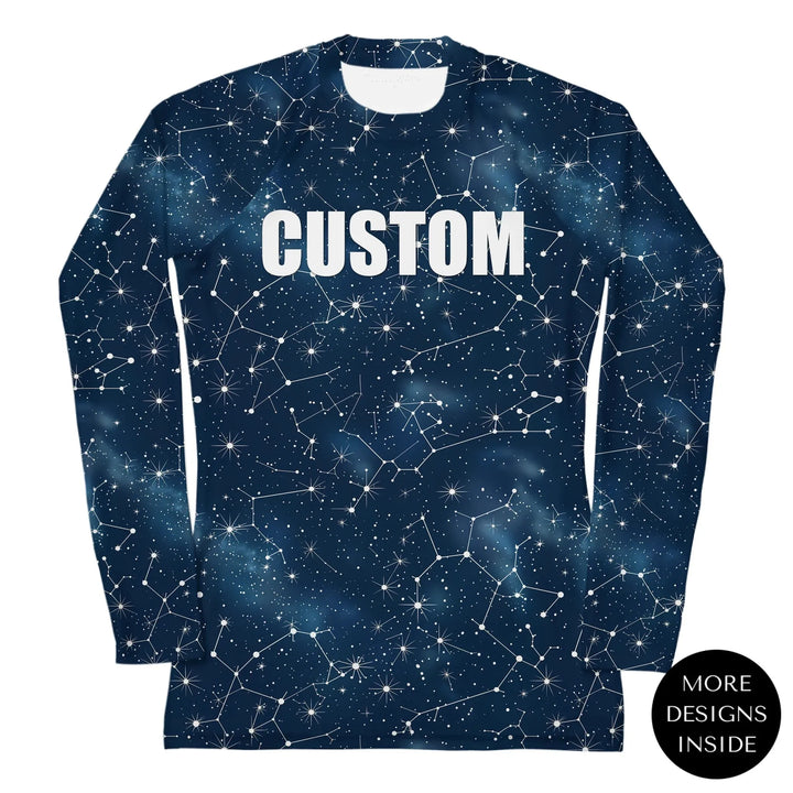 Custom Celestial Constellation Rash Guard - ART-RGD324