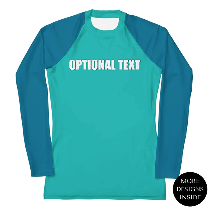 Custom Color Block Rash Guard - ART-RGD322